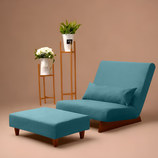 Borneo - Floor Sofa and Lounger (Turquoise)