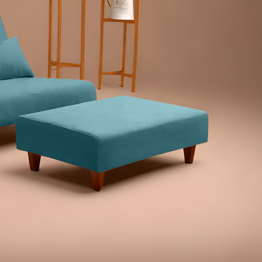 Single Pouffe (Turquoise)