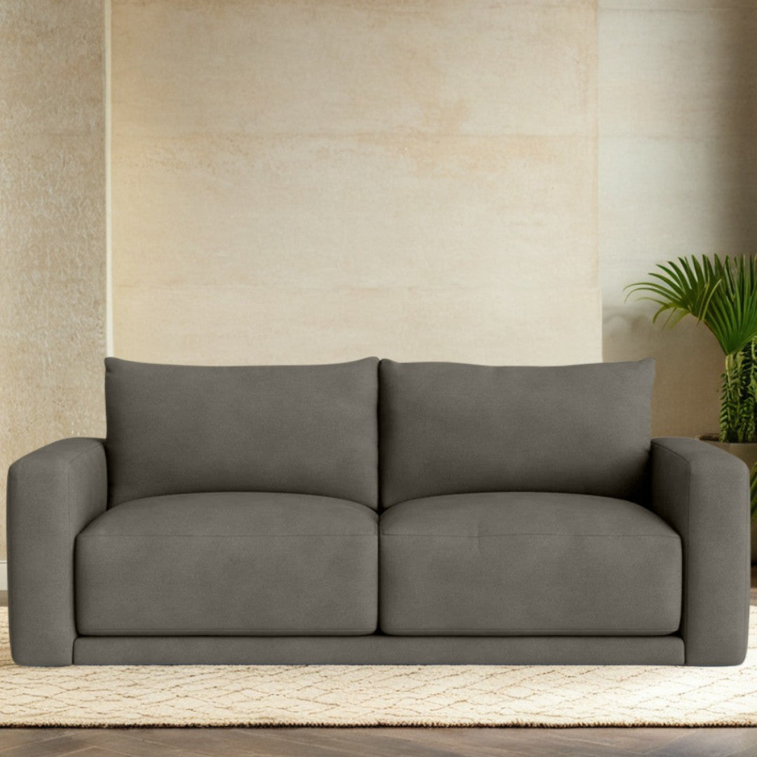 Plum Sofa - 3 Seater - Grey