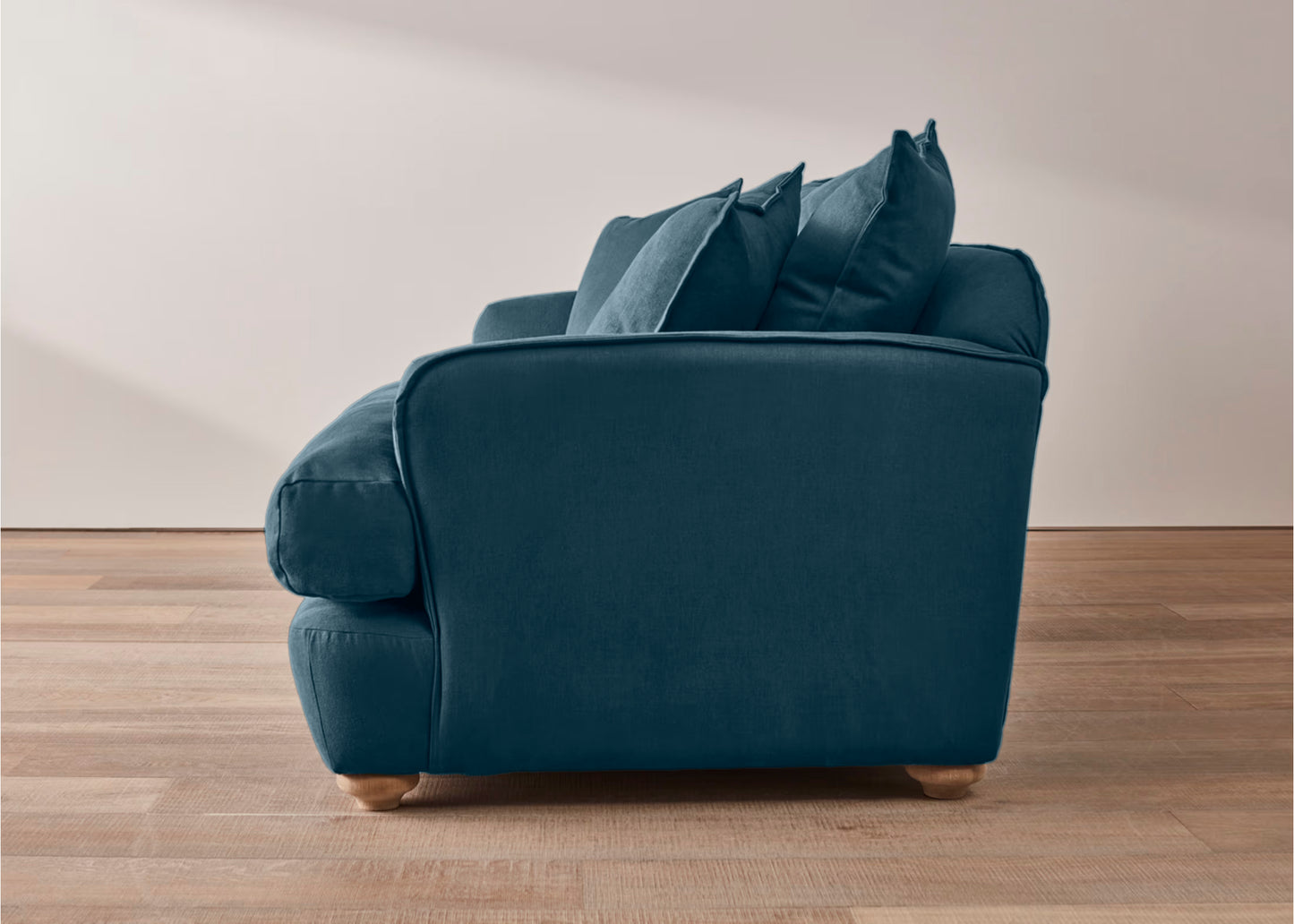 Chunky Sofa - 3 Seater - Blue