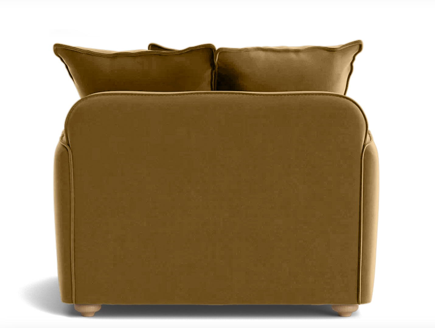 Chunky Sofa - 3 Seater - Mustard