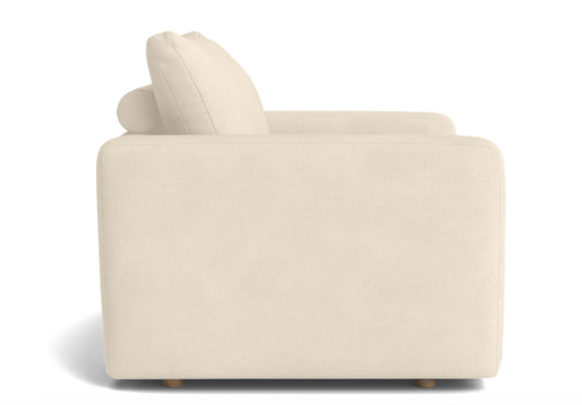 Plum Sofa - Loveseat - Beige