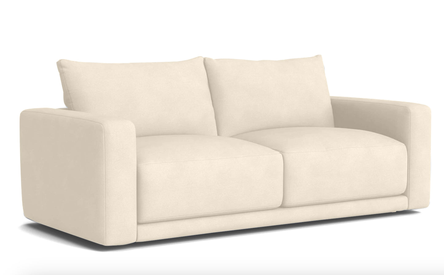 Plum Sofa - 3 Seater - Beige