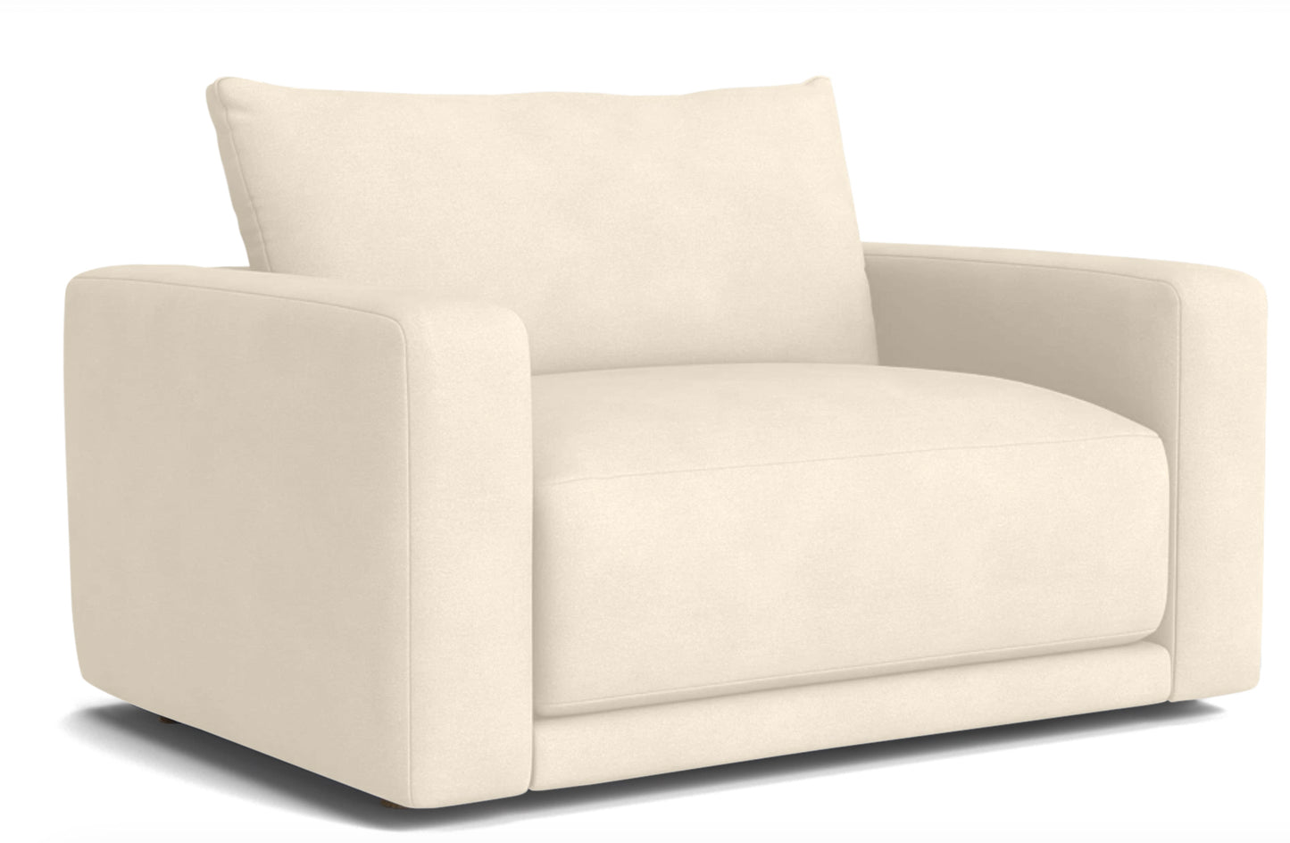 Plum Sofa - Loveseat - Beige