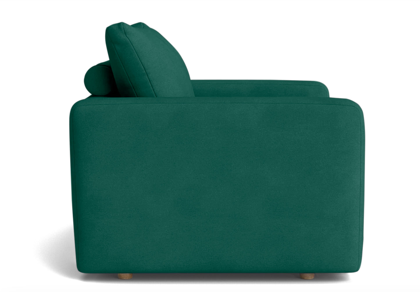 Plum Sofa - Loveseat - Forest Green