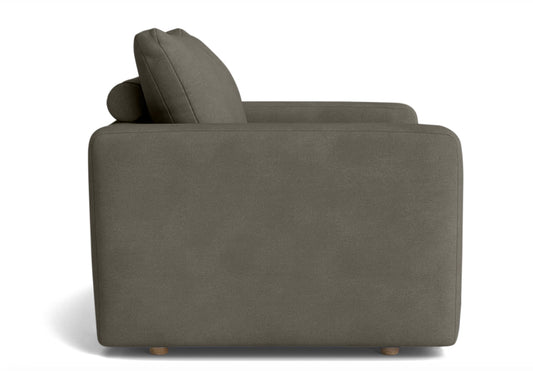 Plum Sofa - Loveseat - Grey