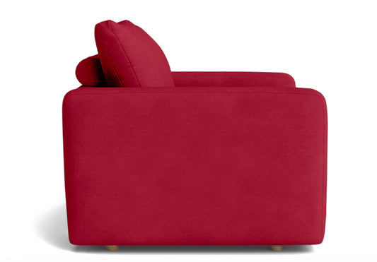 Plum Sofa - Loveseat - Maroon