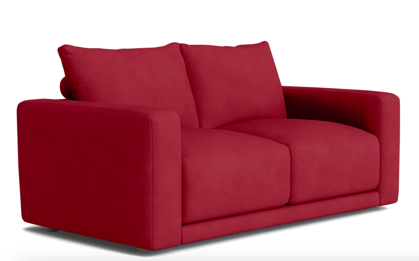 Plum Sofa - 2 Seater - Maroon