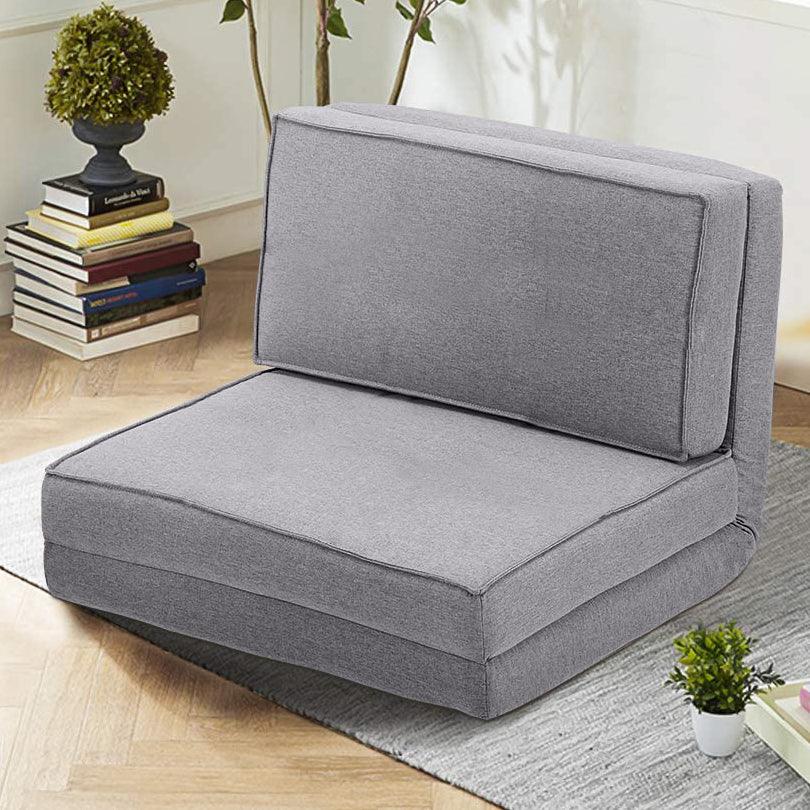 Flooton Floor Sofa Cum Bed Grey CosyLabs