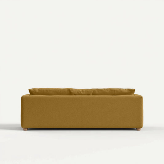 Jamun Sofa - 3 Seater - Mustard