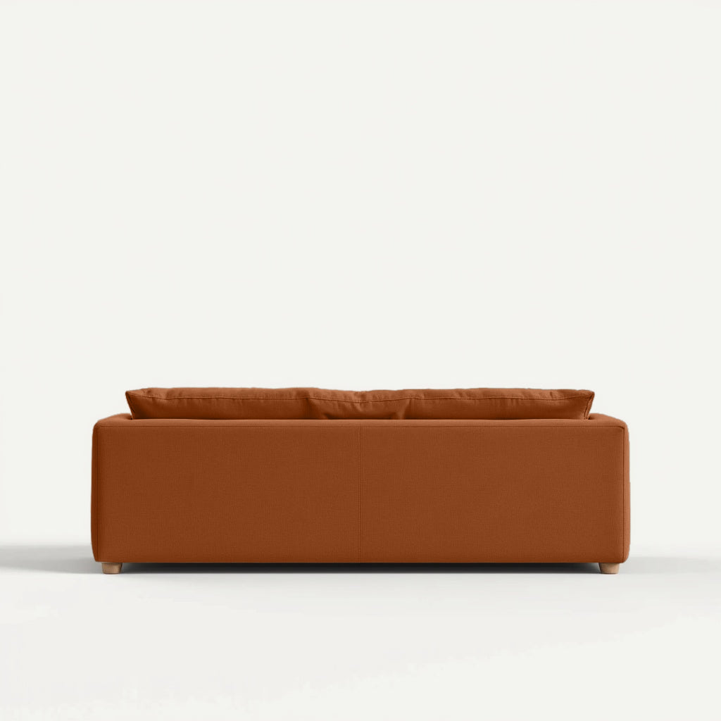 Jamun Sofa - 3 Seater - Copper