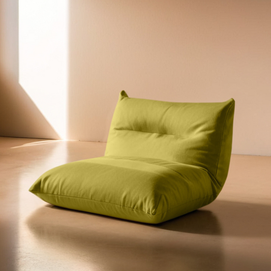 Flooton - Floor Sofa and Futon Bed - Olive Green