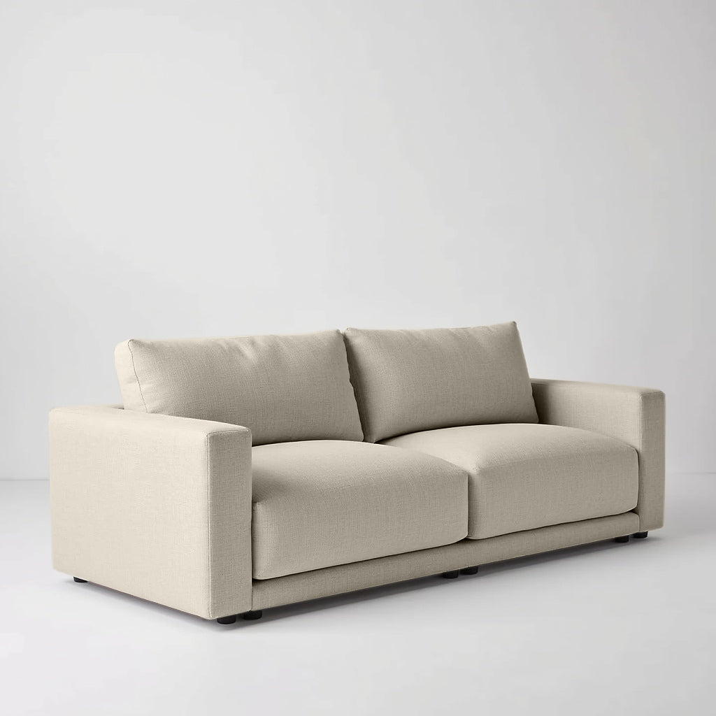 Plum Sofa - 3 Seater - Beige
