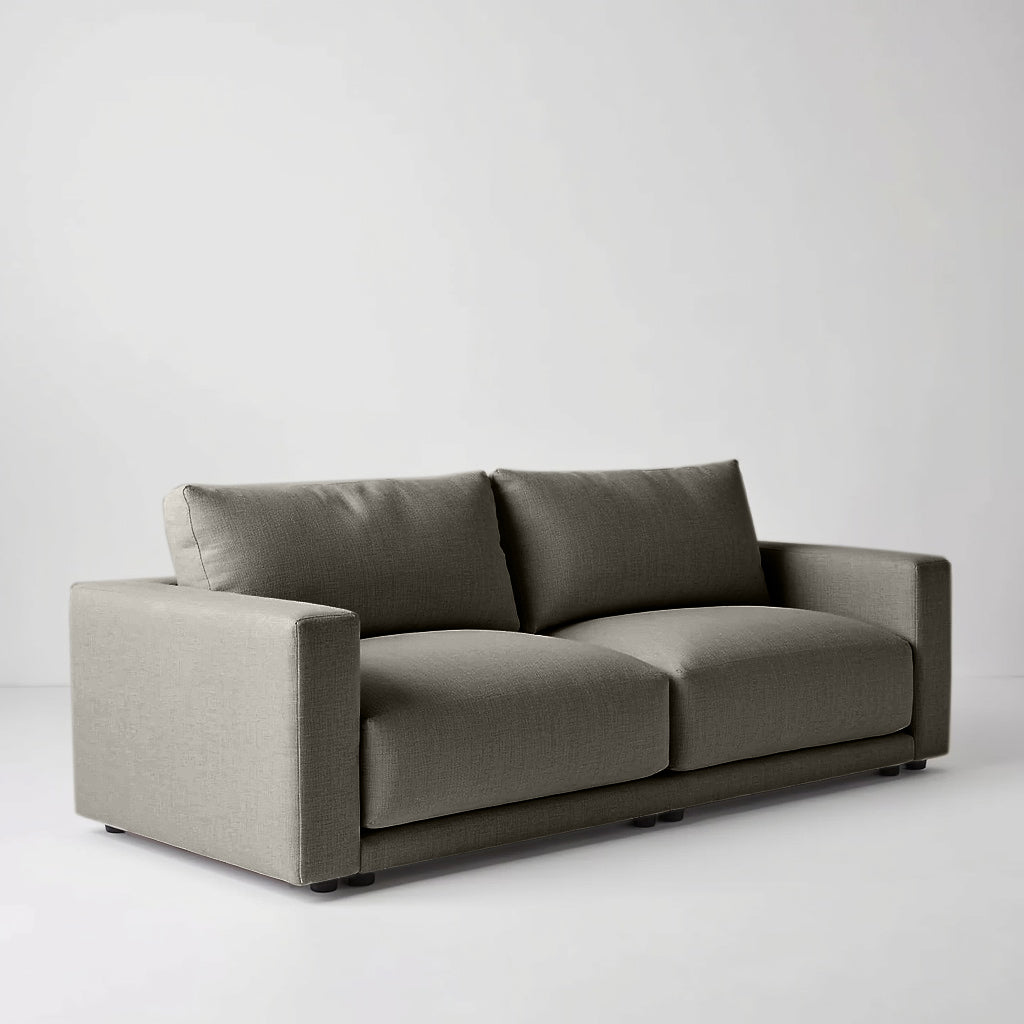 Plum Sofa - 3 Seater - Grey