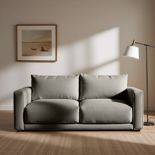 Plum Sofa - 3 Seater - Grey