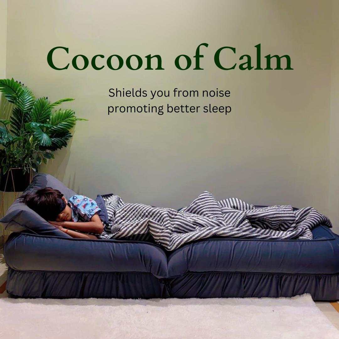 Woolly - Human Dog Bed/Floor Sofa Bed - Olive Green