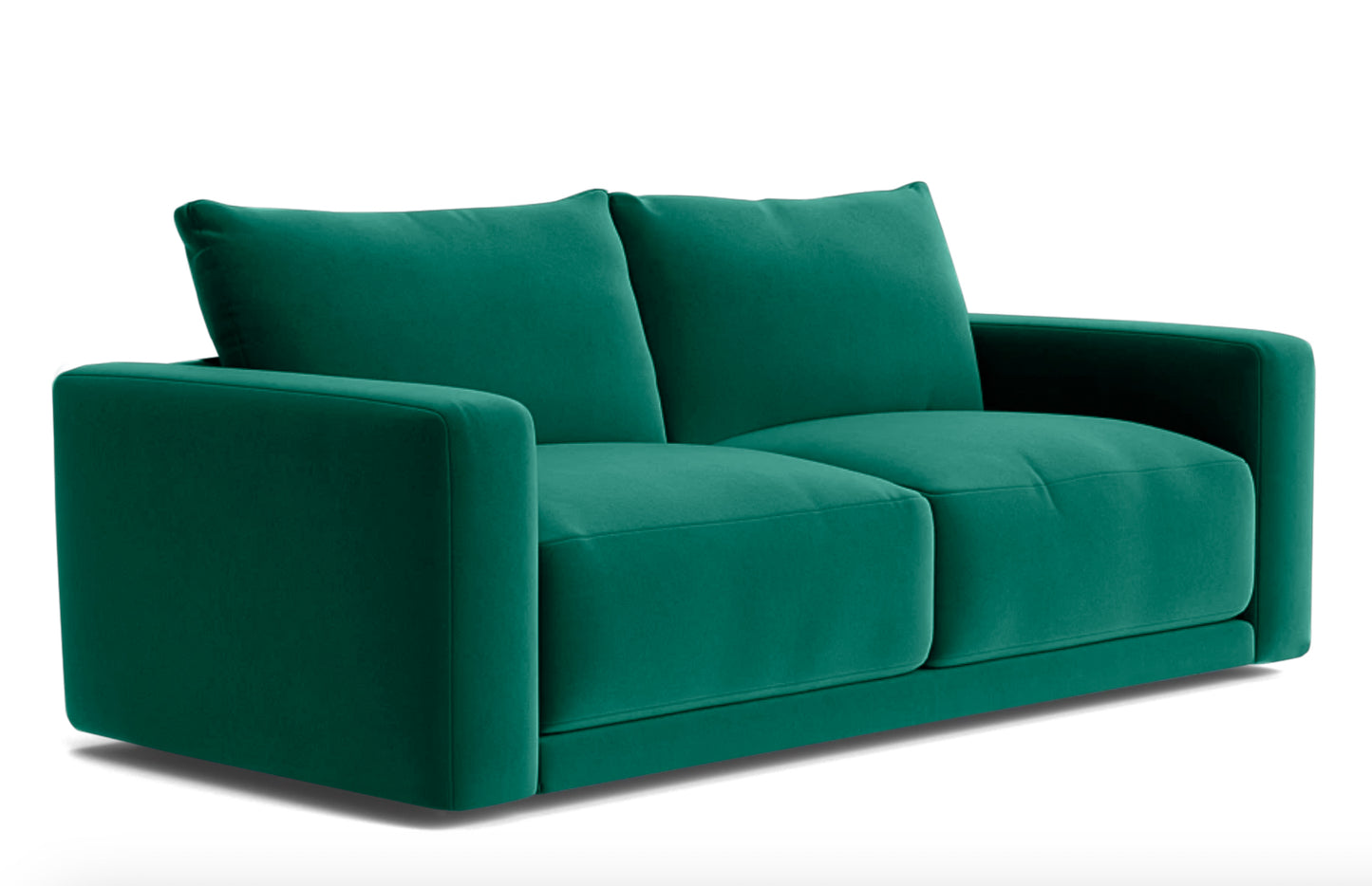 Plum Sofa - 3 Seater - Forest Green