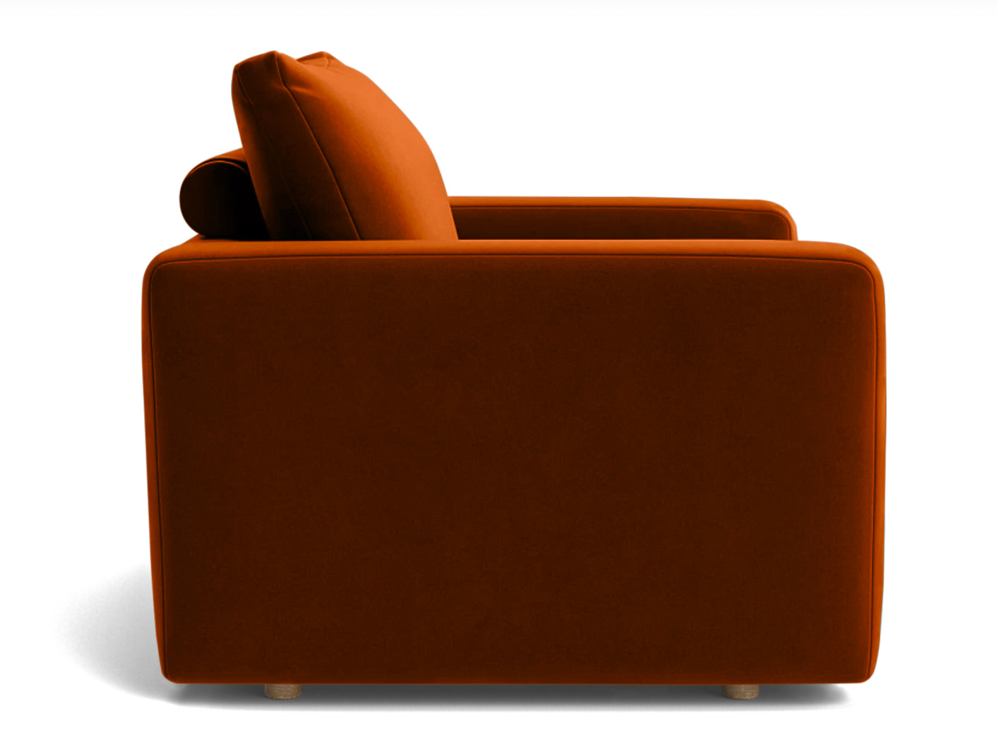 Plum Sofa - 3 Seater - Copper