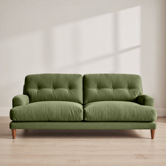 Sugar Sofa - 3 Seater - Leaf Green