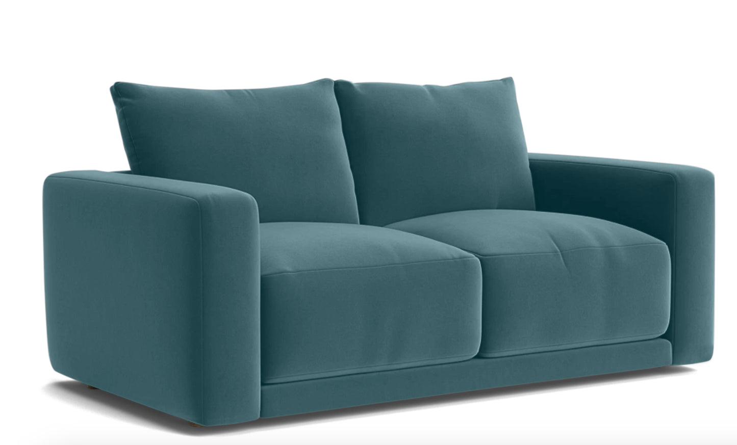Plum Sofa - 2 Seater - Arctic Blue