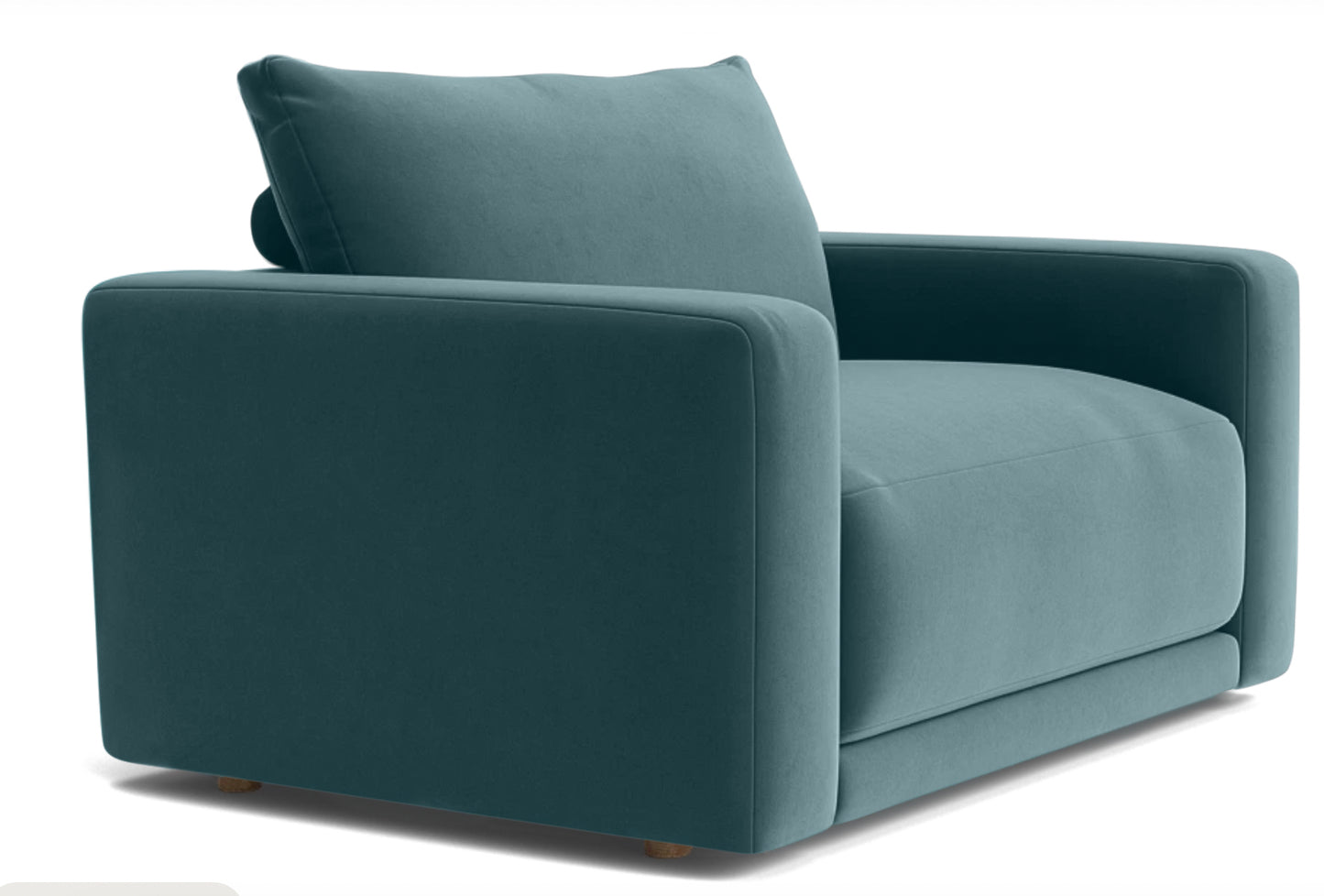 Plum Sofa - Loveseat - Arctic Blue