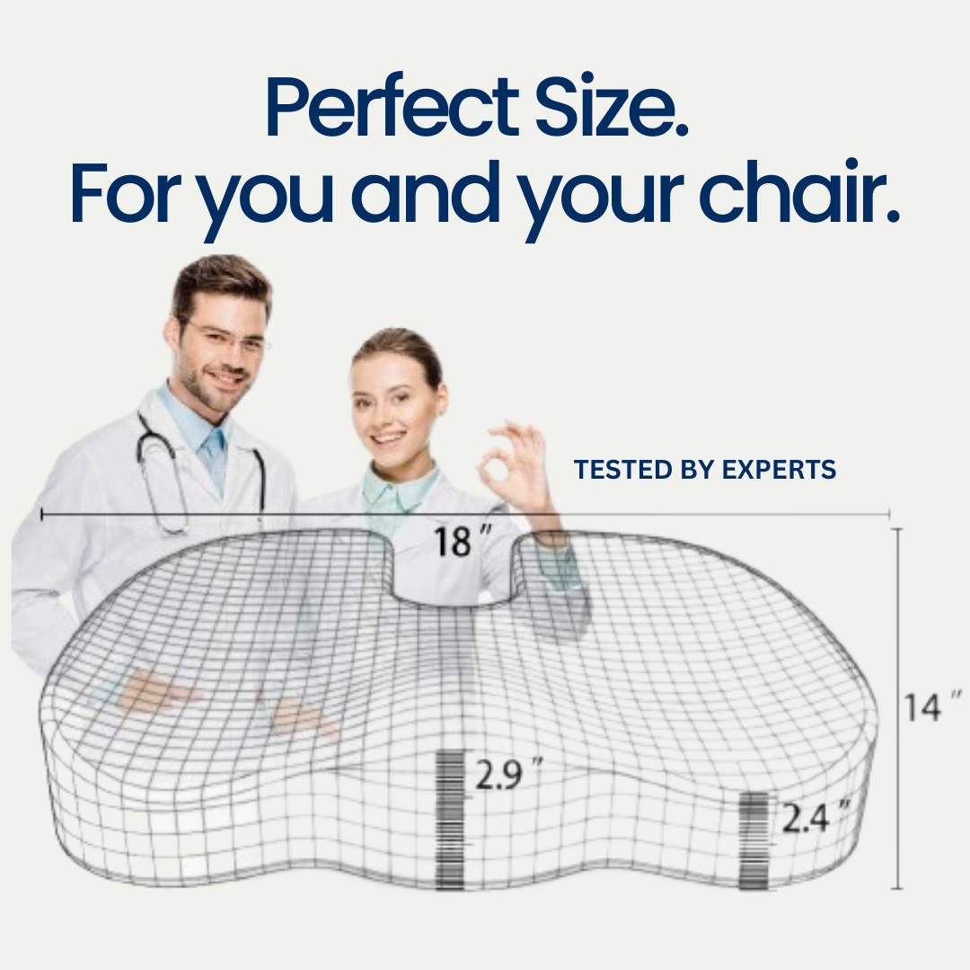 Orthopedic Coccyx Support Seat Cushion