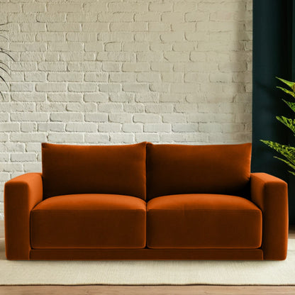 Plum Sofa - 3 Seater - Copper