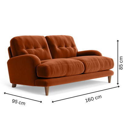 Sugar Sofa - 2 Seater - Copper