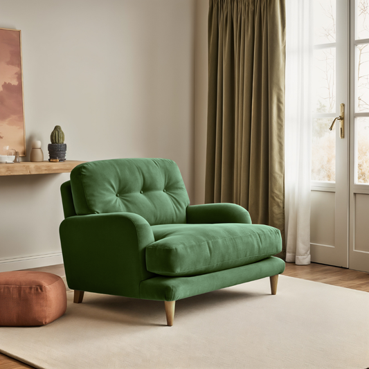 Sugar Sofa - Loveseat - Leaf Green
