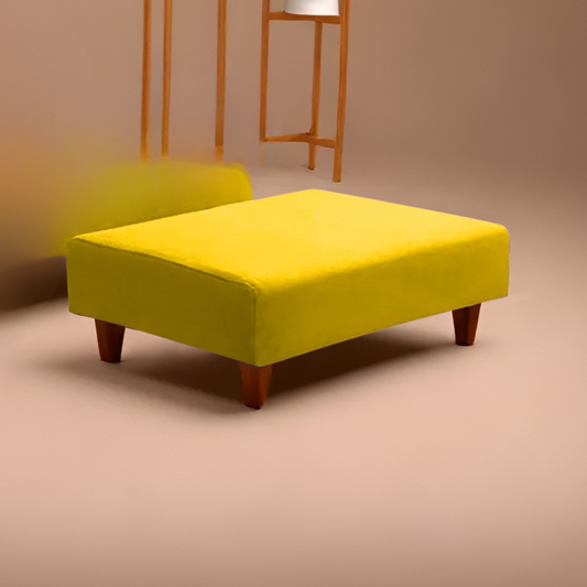 Single Pouffe (Yellow)