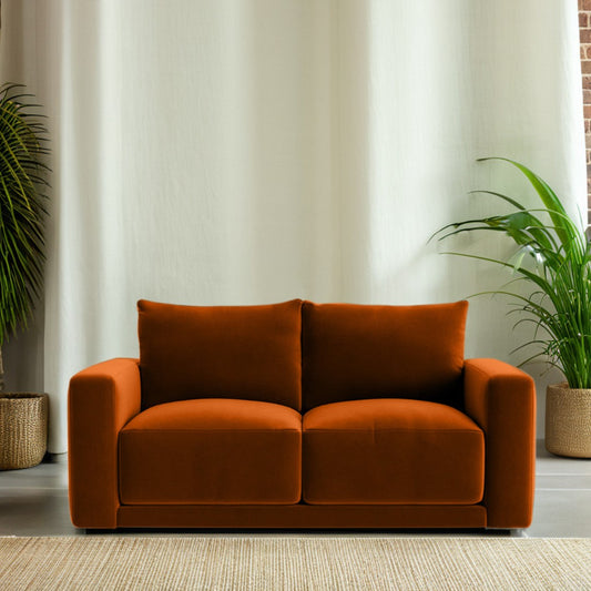 Plum Sofa - 2 Seater - Copper