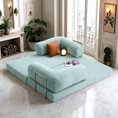 Chonkers - Sofa Bed - Aqua Blue