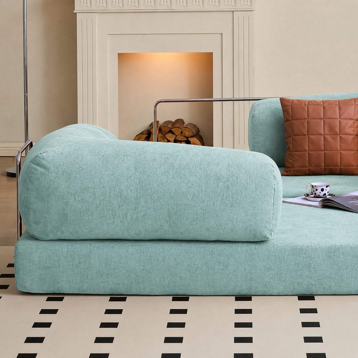 Chonkers - Sofa Bed - Aqua Blue