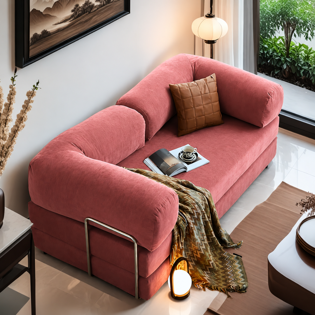 Chonkers - Sofa Bed - Deep Pink