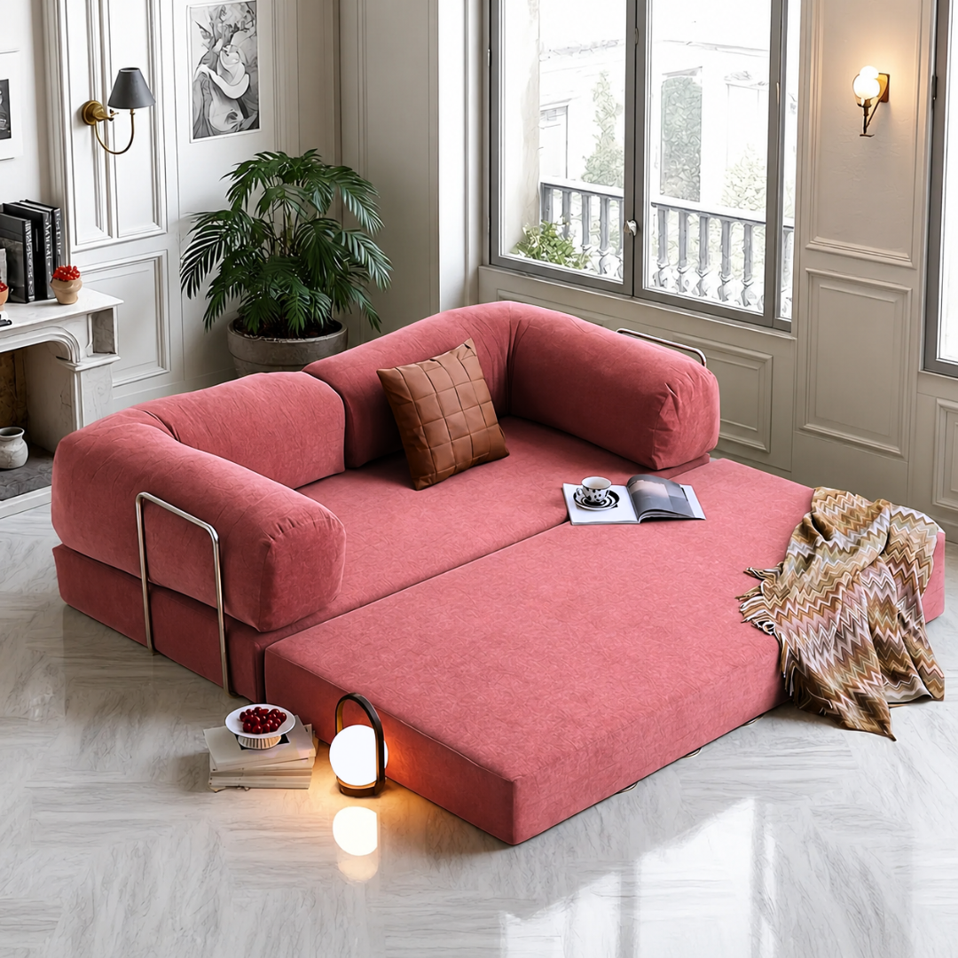 Chonkers - Sofa Bed - Deep Pink