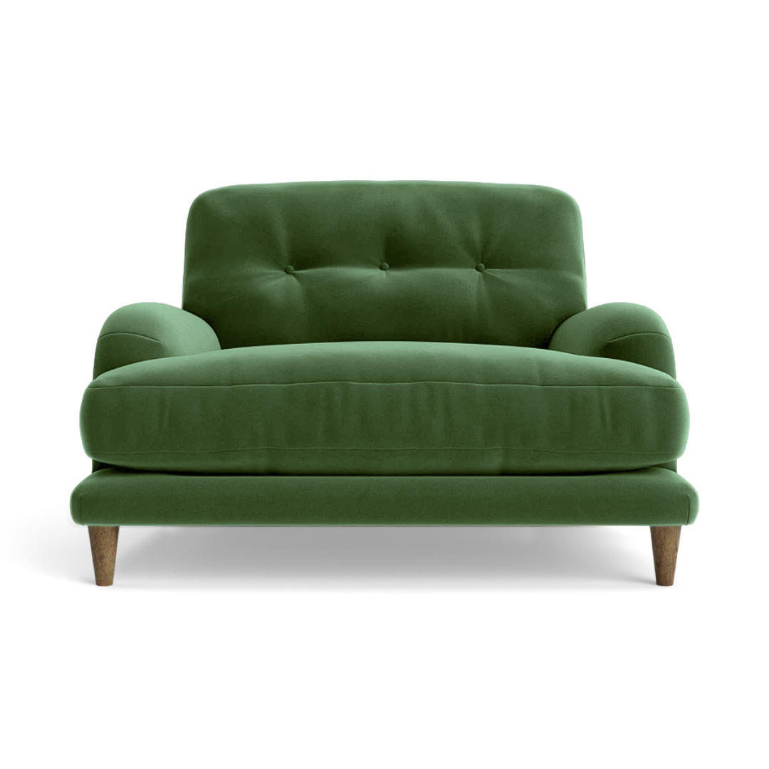Sugar Sofa - Loveseat - Leaf Green