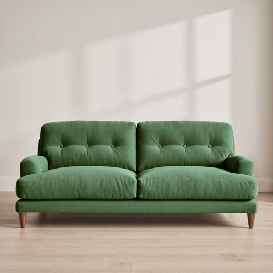 Sugar Sofa - 3 Seater - Leaf Green