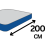 200 cm size