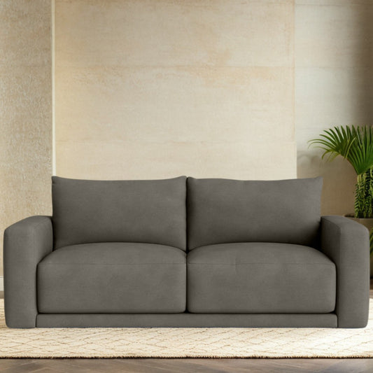 Plum Sofa - 3 Seater - Grey