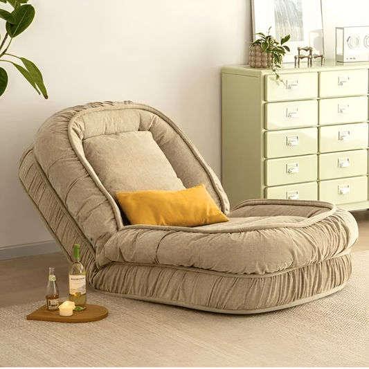 Woolly - Human Dog Bed/Floor Sofa Bed - Beige