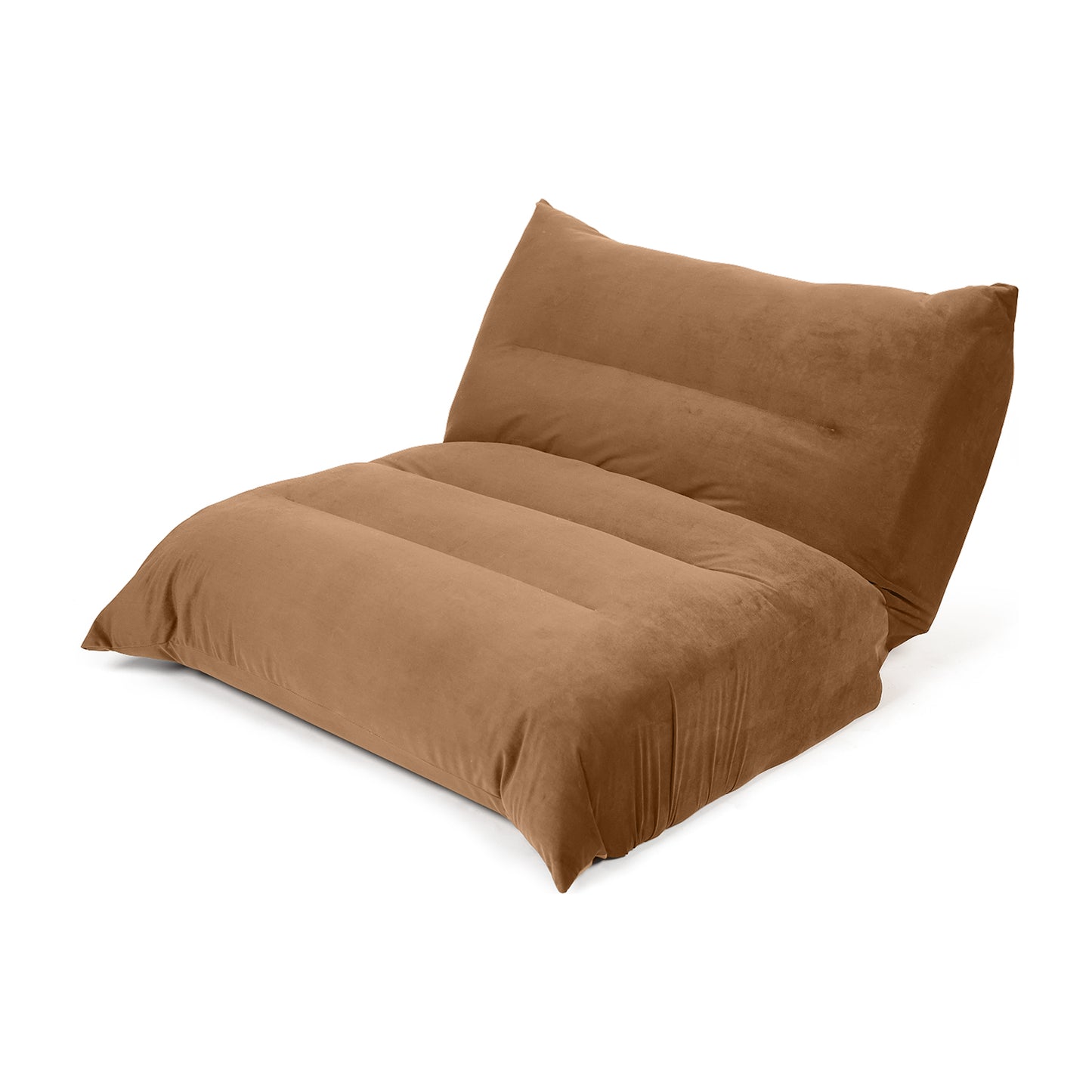 Flooton - Floor Sofa and Futon Bed - Brown