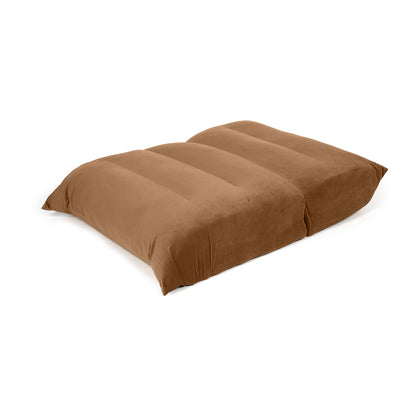 Flooton - Floor Sofa and Futon Bed - Brown