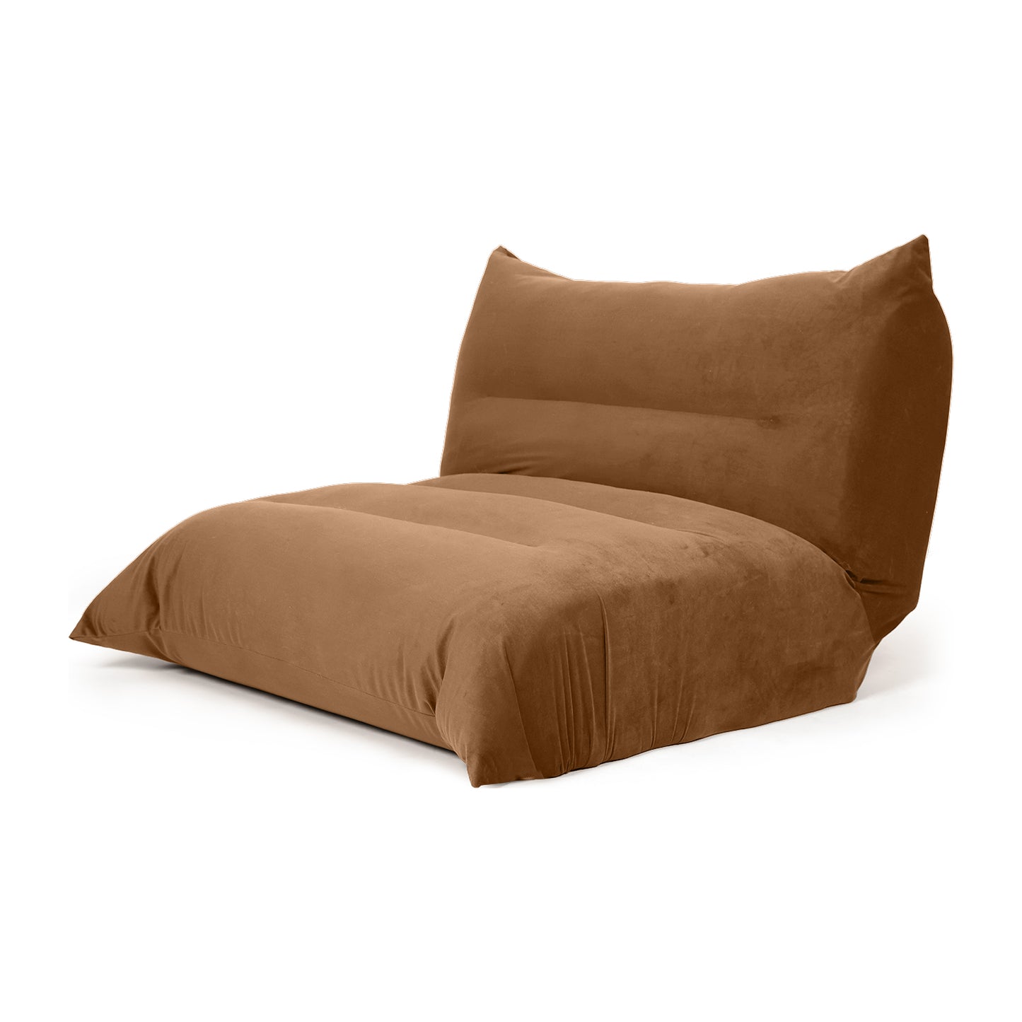 Flooton - Floor Sofa and Futon Bed - Brown
