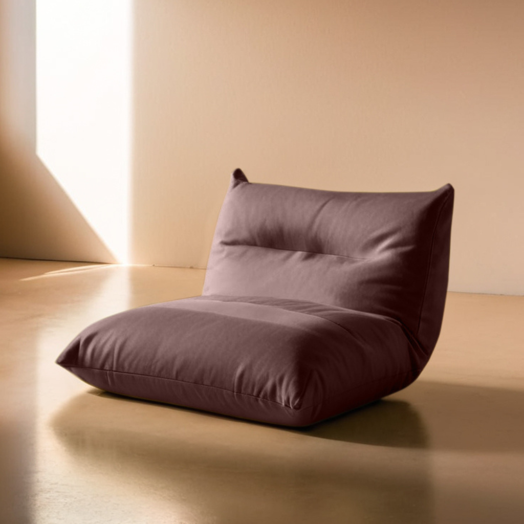 Flooton - Floor Sofa and Futon Bed - Brown