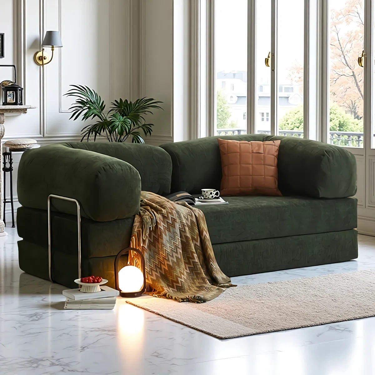 Chonkers - Sofa Bed - Forest Green