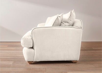 Chunky Sofa - 3 Seater - Beige