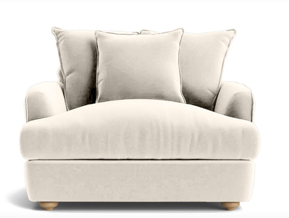 Chunky Sofa - Loveseat - Beige