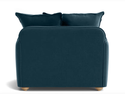 Chunky Sofa - 3 Seater - Blue