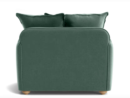 Chunky Sofa - Loveseat - Green