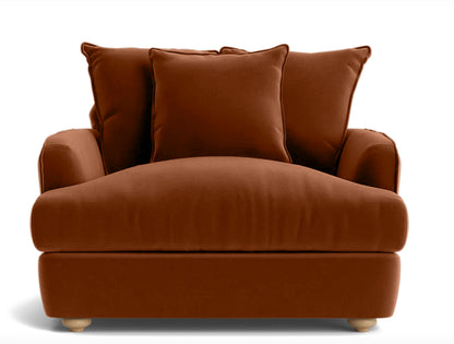 Chunky Sofa - Loveseat - Copper